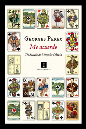 Georges Perec | Me acuerdo